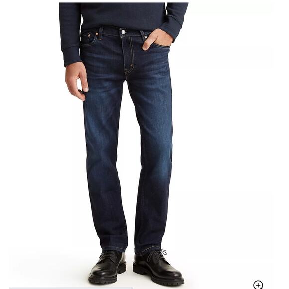 Levi's Men 511 Slim Fit Dark Wash Jeans Size 28x28 - Picture 1 of 9